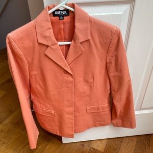 Kasper blazer coral 2P